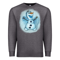Charcoal Heather olaf snowman Premium Sweatshirt - AdoDesignShop