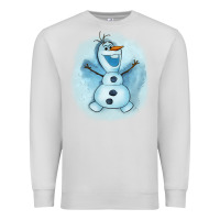 Dove Grey olaf snowman Premium Sweatshirt - AdoDesignShop