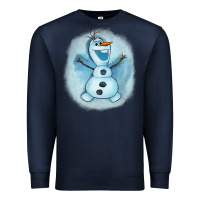Navy olaf snowman Premium Sweatshirt - AdoDesignShop