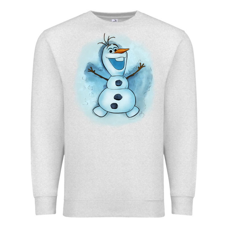 Olaf Snowman Premium Sweatshirt by AdoDesignShop | Teevron