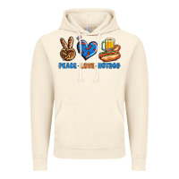 Vintage Artic Peace Love Hotdog Vintage Hoodie - BundleAndBundleShop