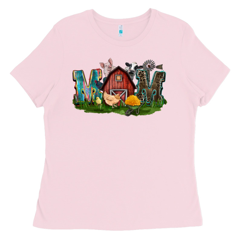 Barn Mom Mother's Day Ladies Tee by CowGirlArtShop | Teevron