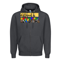 Smoke different is beautiful Zipper Hoodie - AdoDesignShop