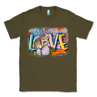 Army Green love easter Classic Tee - CowGirlArtShop
