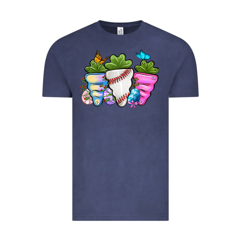 Easter Day Baseball Easter Sports Carrots Vintage Tee by OliviaCreatesArt | Teevron