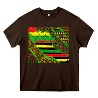 Chocolate Brown juneteetnh brush Heavy Core Tee - TumblerDesignByShophia