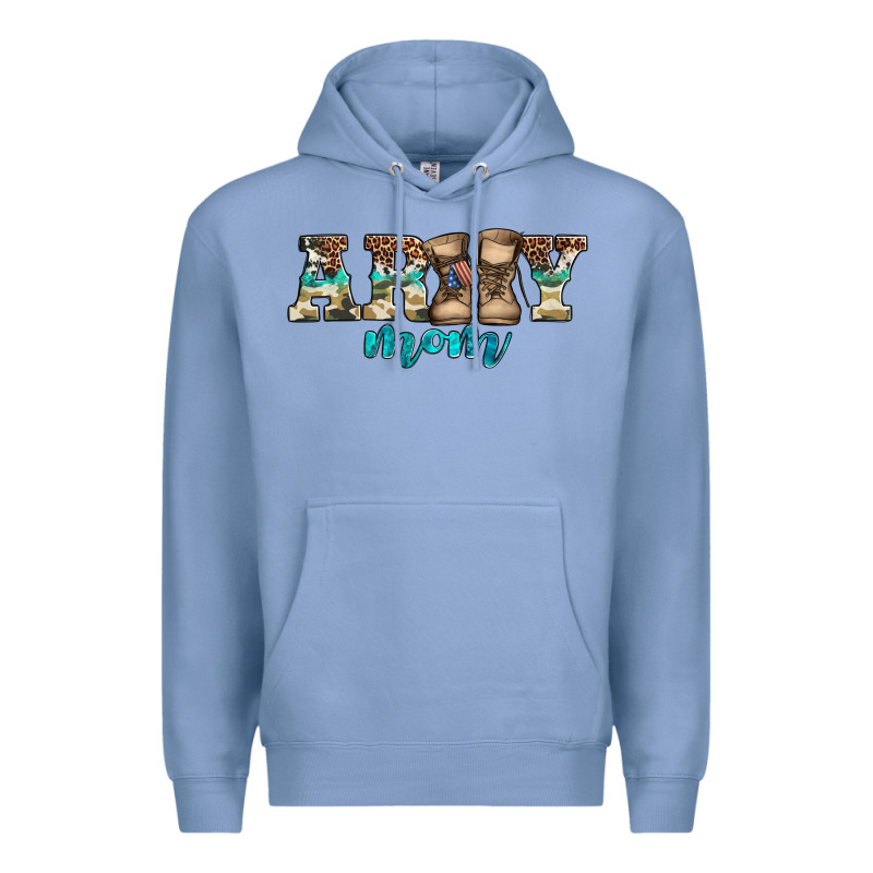 Western Camo Pattern Army Mom Premium Hoodie by Jasminsmagicworld | Teevron
