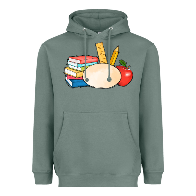Back To School Custom Heavyweight Hoodie by AdoDesignShop | Teevron