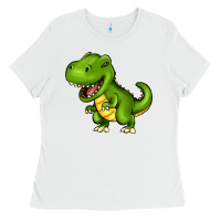 Cartoon T-rex Ladies Tee | Teevron