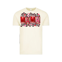 Vintage Arctic Pink leopard mama Vintage Tee - FaDigitalArtStudio