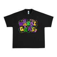 Black mardi gras Urban Heavy Tee - FaDigitalArtStudio