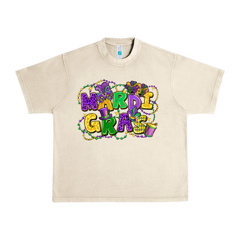 Mardi Gras Urban Heavy Tee by FaDigitalArtStudio | Teevron