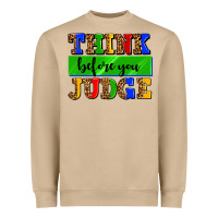 Mushroom think before you judge Heavyweight Sweatshirt - AdoDesignShop