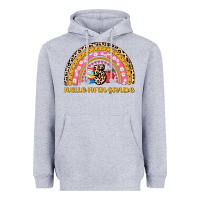 Heather Grey back to school rainbow hello fifth grade Heavyweight Hoodie - AdoDesignShop