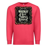Cardinal whiskey bent hell bound black Premium Sweatshirt - AdoDesignShop