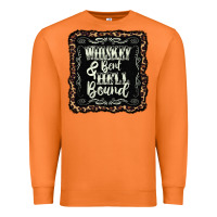 Carrot whiskey bent hell bound black Premium Sweatshirt - AdoDesignShop