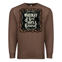Chestnut whiskey bent hell bound black Premium Sweatshirt - AdoDesignShop