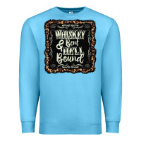 Ocean Blue whiskey bent hell bound black Premium Sweatshirt - AdoDesignShop