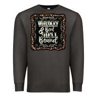 Smoke whiskey bent hell bound black Premium Sweatshirt - AdoDesignShop