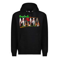 Black baseball mama Premium Hoodie - SublimationCraftShop