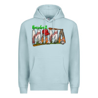 Blue Mist baseball mama Premium Hoodie - SublimationCraftShop