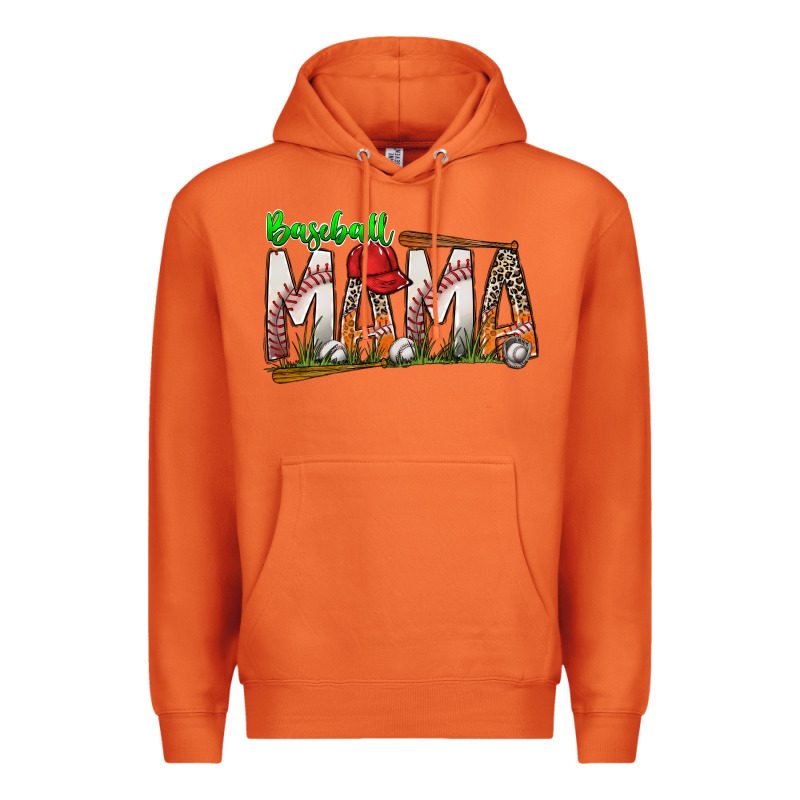 Baseball Mama Premium Hoodie by SublimationCraftShop | Teevron