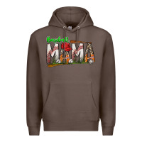 Coffee baseball mama Premium Hoodie - SublimationCraftShop