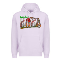 Lilac baseball mama Premium Hoodie - SublimationCraftShop