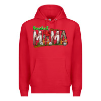 Red baseball mama Premium Hoodie - SublimationCraftShop
