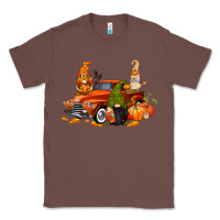 Chestnut fall gnome truck Classic Tee - CowGirlArtShop