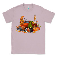 Lilac fall gnome truck Classic Tee - CowGirlArtShop