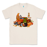 Natural fall gnome truck Classic Tee - CowGirlArtShop