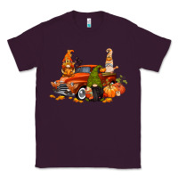 Plum fall gnome truck Classic Tee - CowGirlArtShop