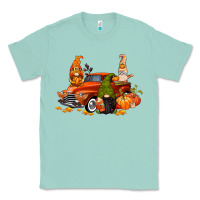 Seafoam fall gnome truck Classic Tee - CowGirlArtShop