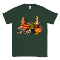 Sports Green fall gnome truck Classic Tee - CowGirlArtShop