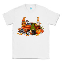 White fall gnome truck Classic Tee - CowGirlArtShop