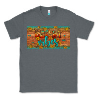Charcoal Heather desert vibes license plate Classic Tee - Artiststas
