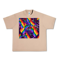Burro lgbt flag seamless pattern Urban Heavy Tee - FaDigitalArtStudio