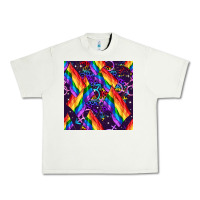 Pistachio lgbt flag seamless pattern Urban Heavy Tee - FaDigitalArtStudio