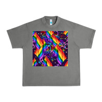Tornado lgbt flag seamless pattern Urban Heavy Tee - FaDigitalArtStudio
