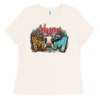 Bone Show mom cow Ladies Tee - CowGirlArtShop
