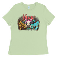 Matcha Show mom cow Ladies Tee - CowGirlArtShop