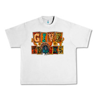 Lunar Rock Give Thanks Thanksgiving Urban Heavy Tee - FaDigitalArtStudio