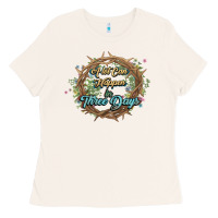 Bone Crown of thorns Easter Day Ladies Tee - HowdyJamesFarm
