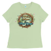 Matcha Crown of thorns Easter Day Ladies Tee - HowdyJamesFarm