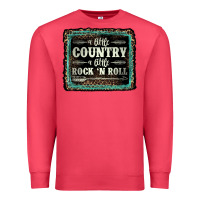 Cardinal a little country a little rock n roll Premium Sweatshirt - AdoDesignShop