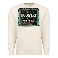 Sandshell a little country a little rock n roll Premium Sweatshirt - AdoDesignShop