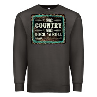 Smoke a little country a little rock n roll Premium Sweatshirt - AdoDesignShop