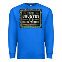 True Royal a little country a little rock n roll Premium Sweatshirt - AdoDesignShop
