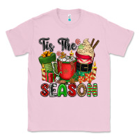 Bubblegum Pink tis the season Classic Tee - CowGirlArtShop